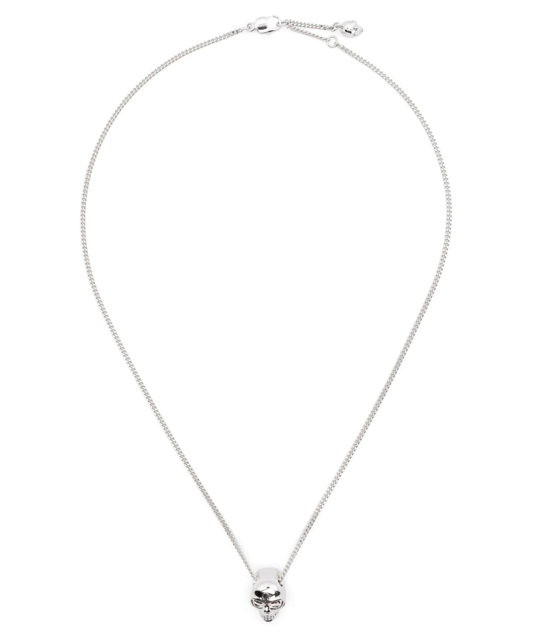 ALEXANDER MCQUEEN Серебряная металлическая цепочка/подвеска, фото 1