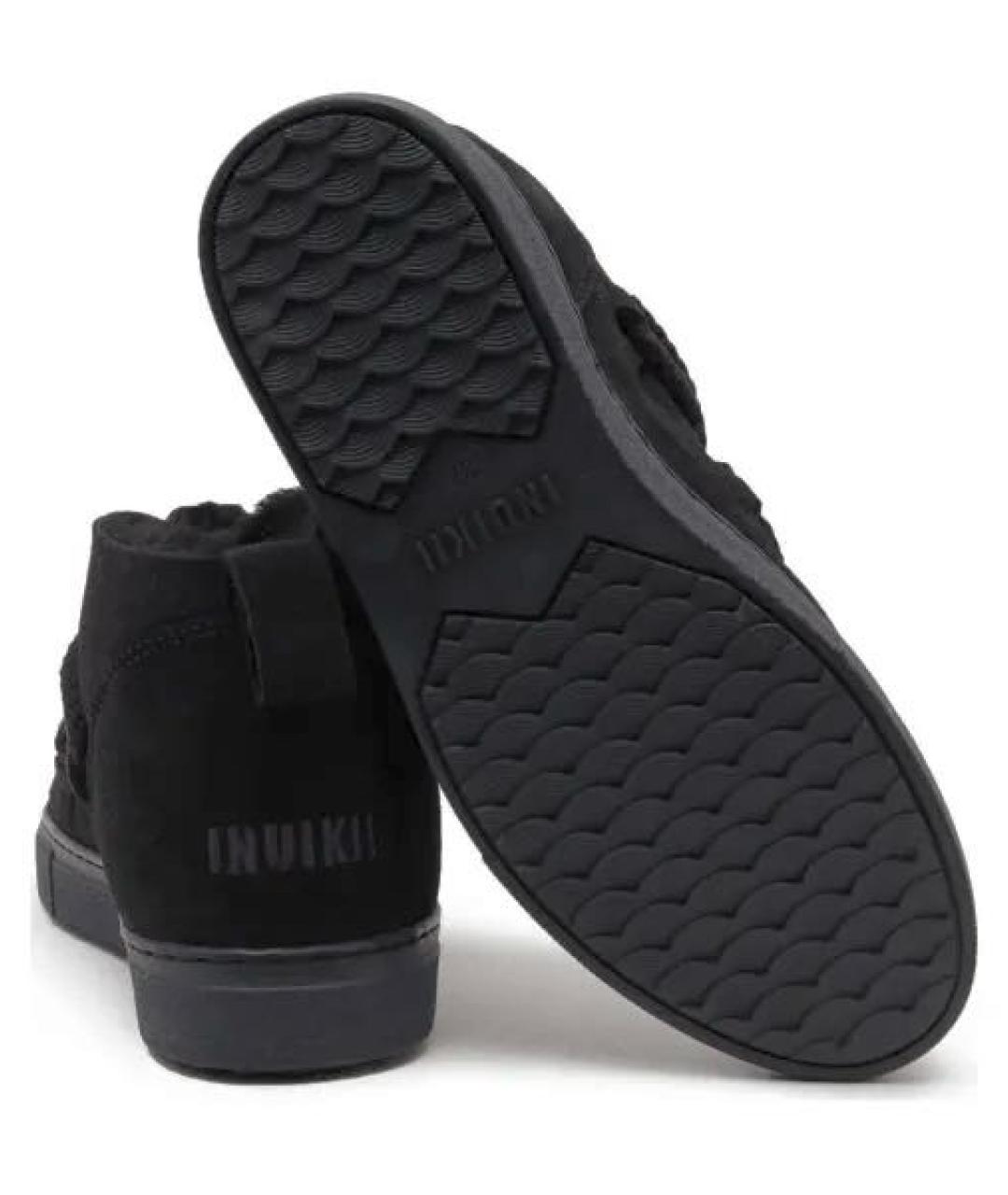 INUIKII Черные замшевые ботинки, фото 4