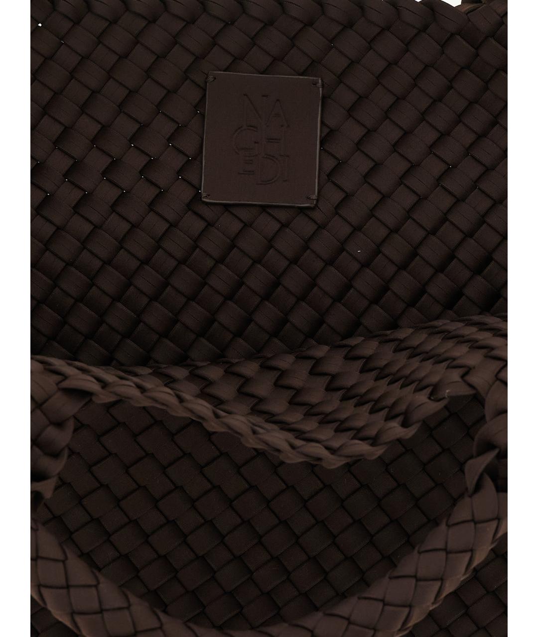 NAGHEDI Коричневая сумка тоут, фото 4