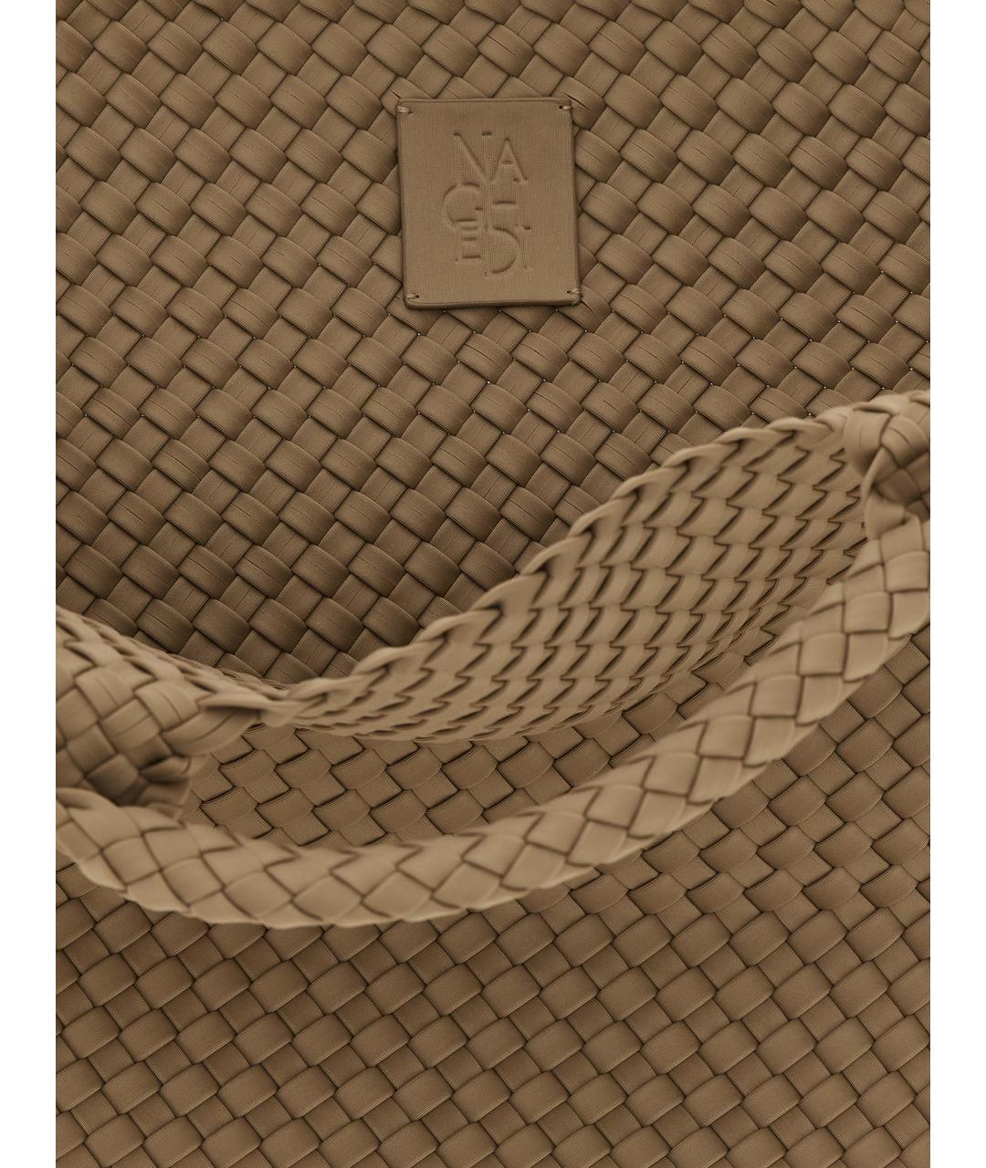 NAGHEDI Бежевая сумка тоут, фото 4