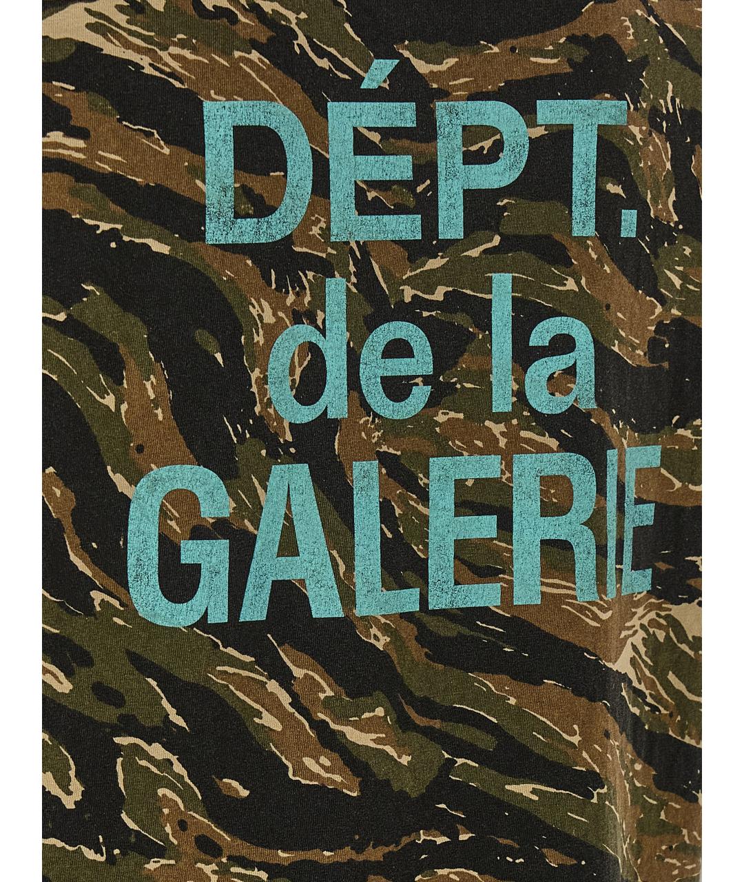 Gallery Dept Зеленая хлопковая футболка, фото 4