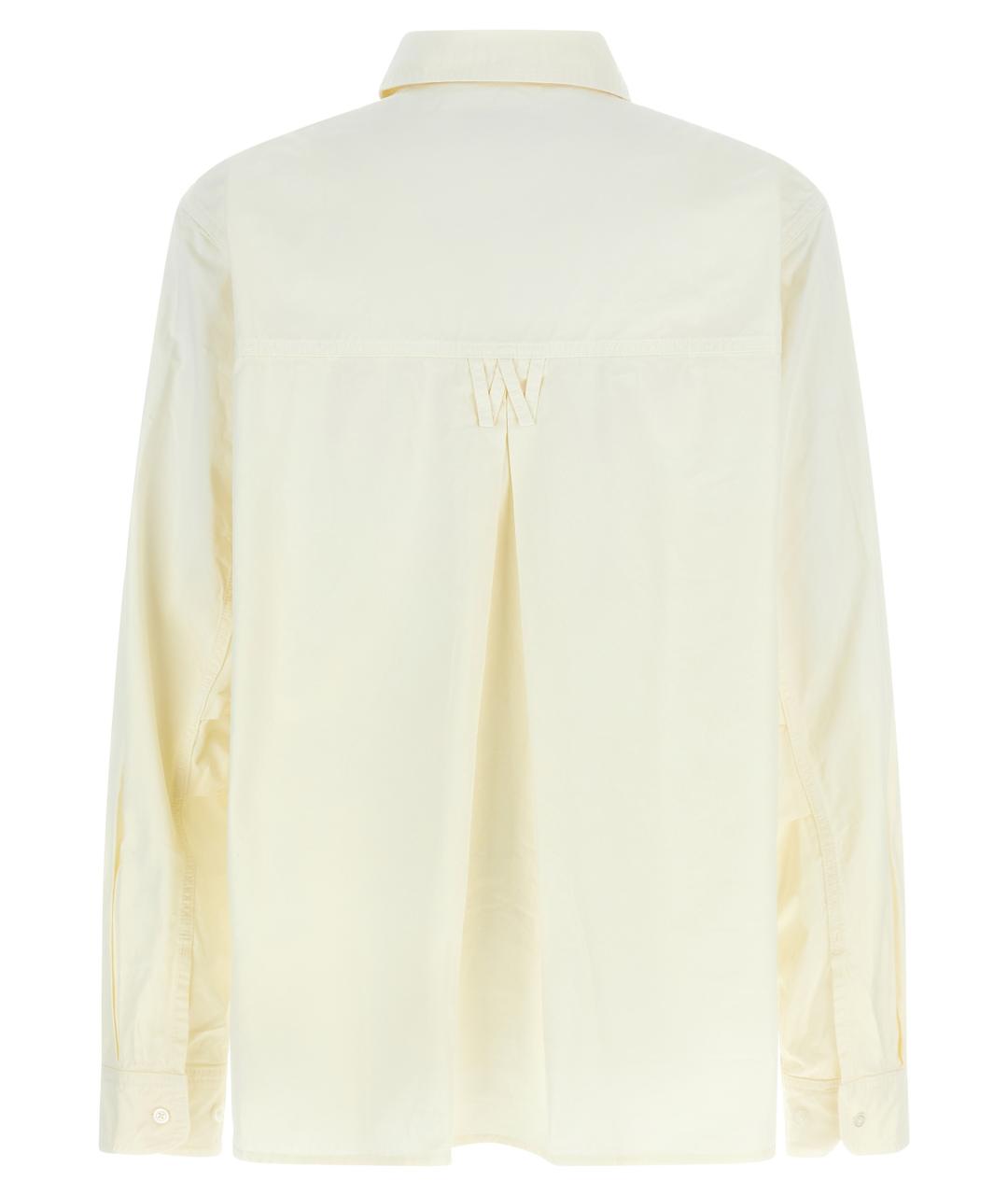 WILLY CHAVARRIA Бежевая хлопковая кэжуал рубашка, фото 2