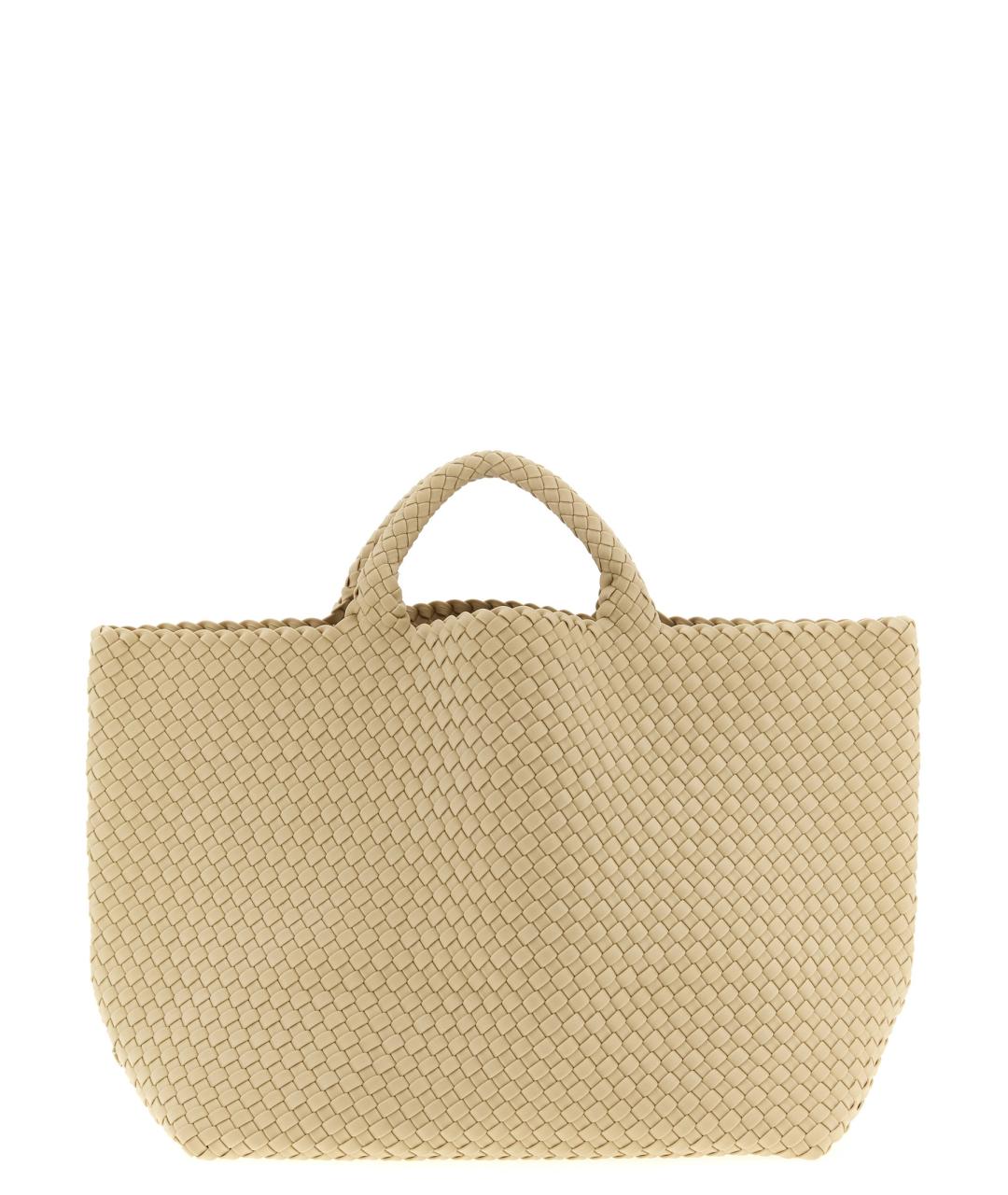 NAGHEDI Бежевая сумка тоут, фото 1