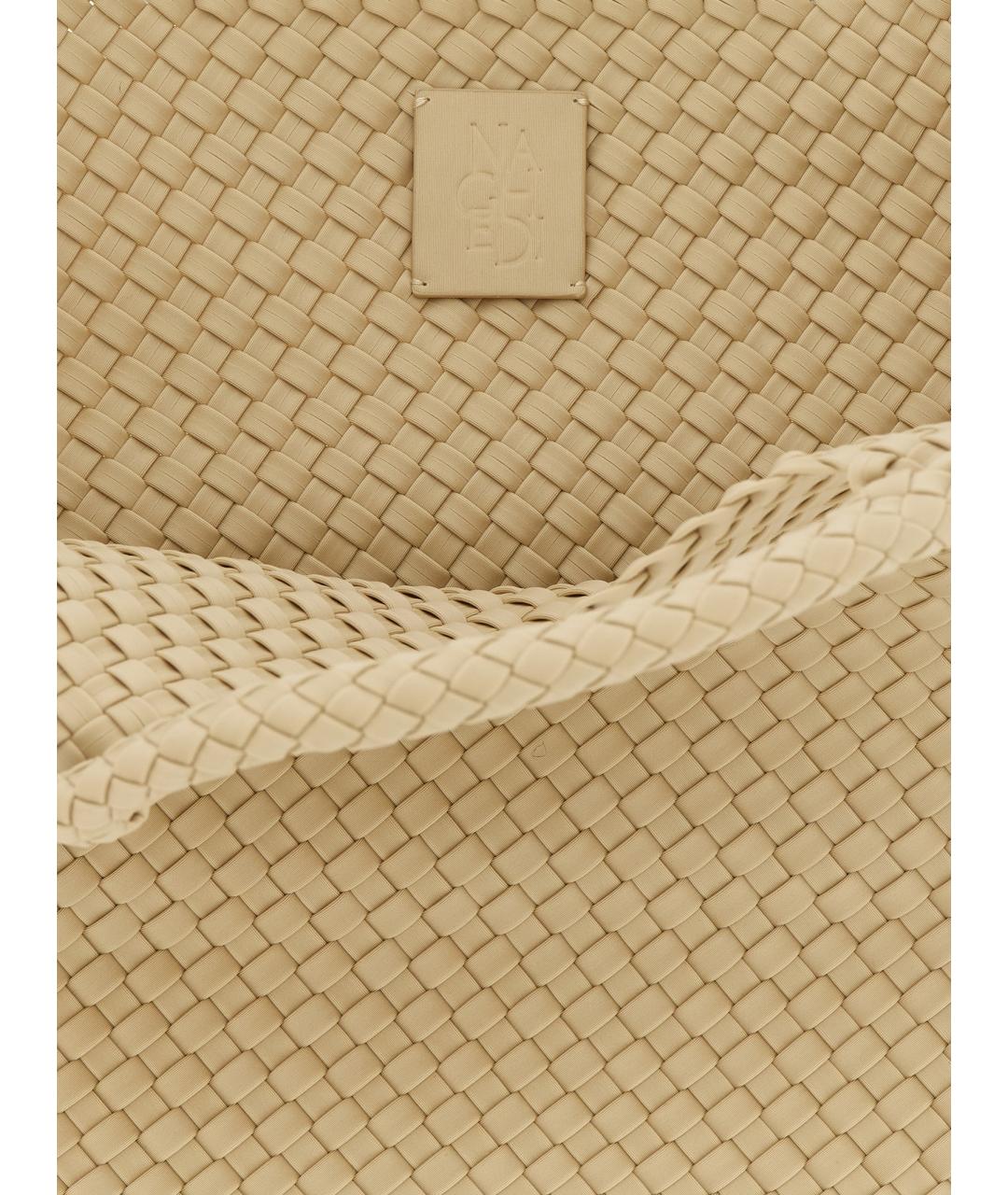 NAGHEDI Бежевая сумка тоут, фото 4