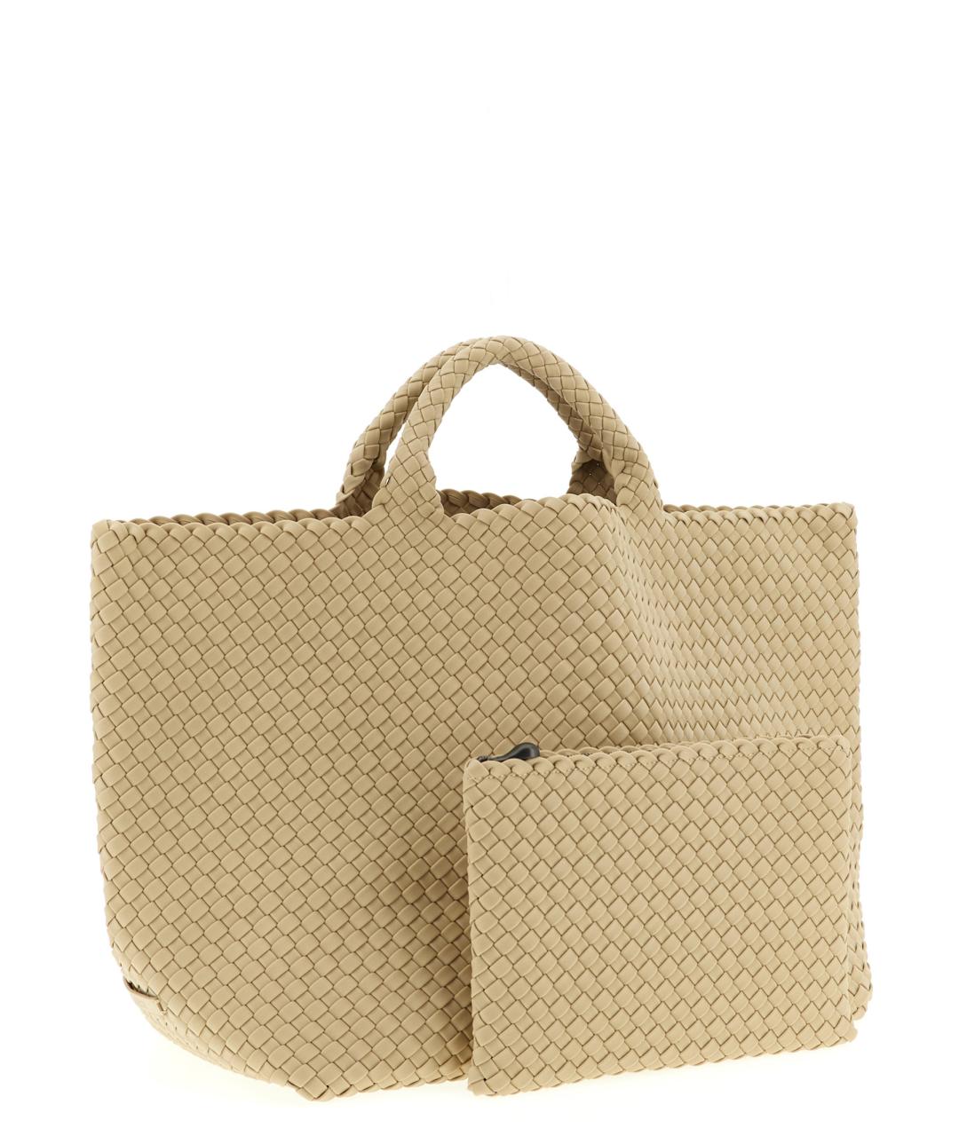 NAGHEDI Бежевая сумка тоут, фото 3