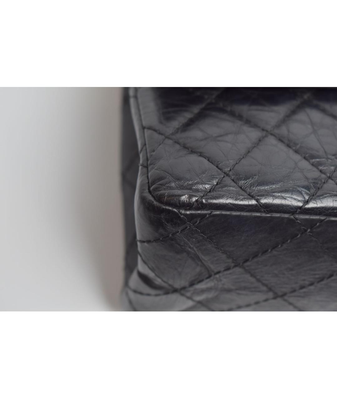 CHANEL Черная кожаная сумка через плечо, фото 5