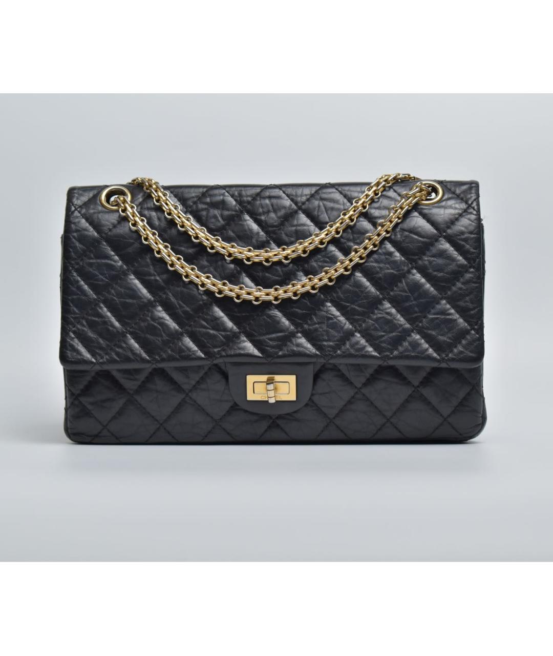 CHANEL Черная кожаная сумка через плечо, фото 9