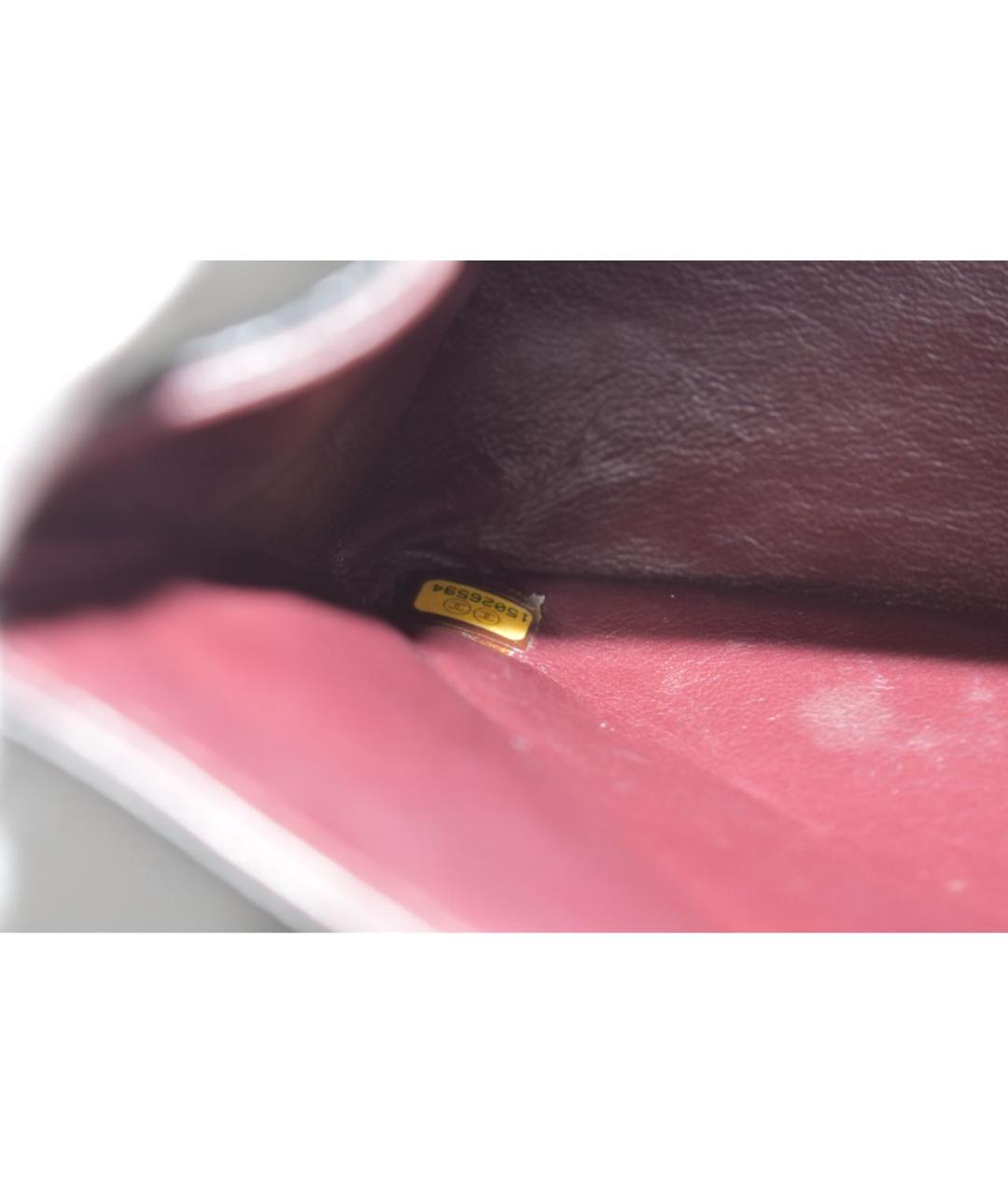 CHANEL Черная кожаная сумка через плечо, фото 8