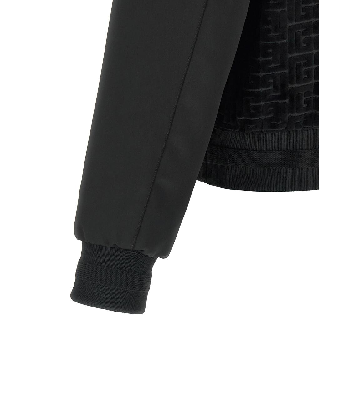 BALMAIN Черная хлопковая куртка, фото 4