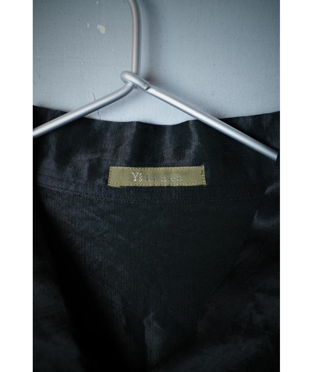 YOHJI YAMAMOTO Черная кэжуал рубашка, фото 2