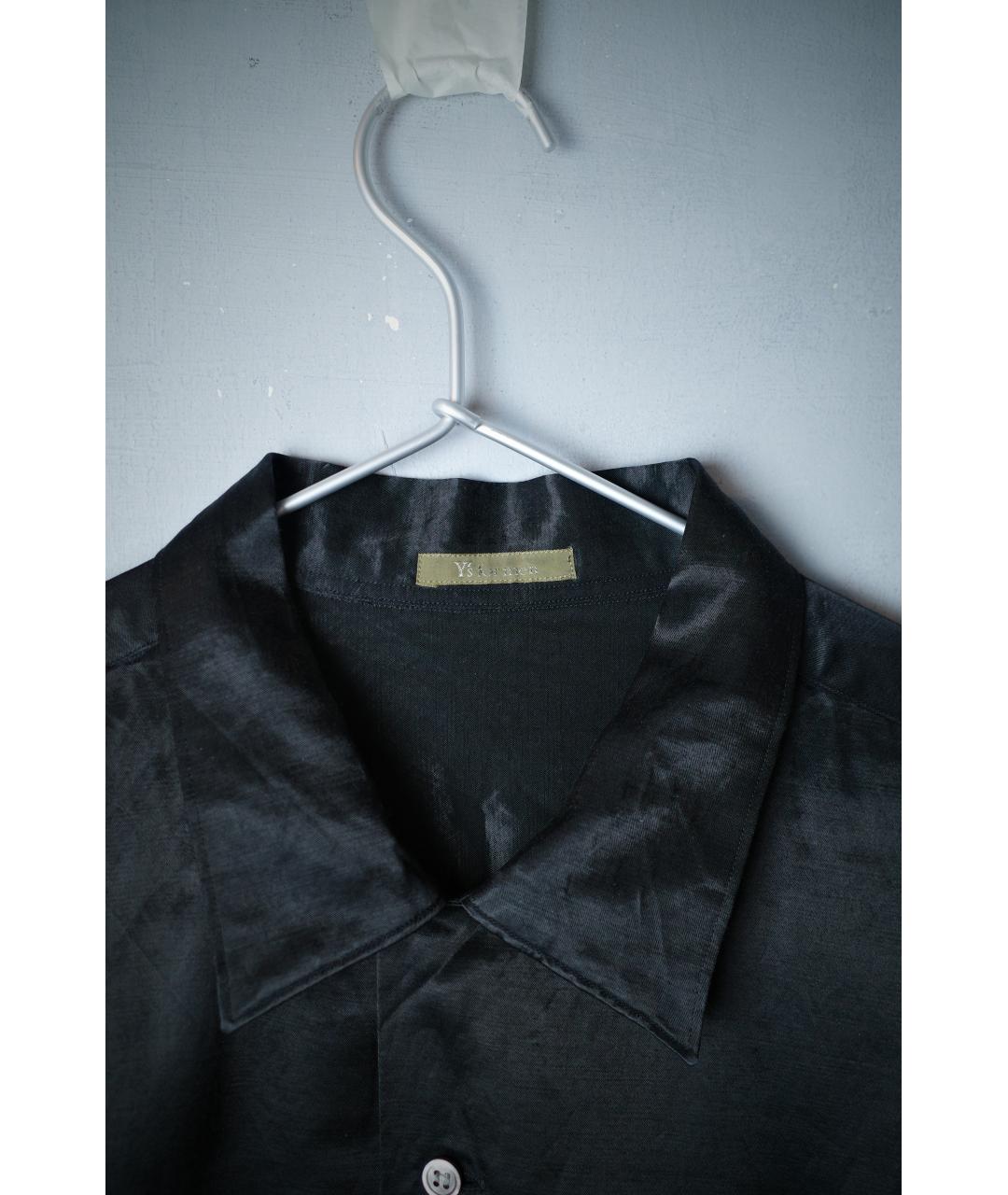 YOHJI YAMAMOTO Черная кэжуал рубашка, фото 5