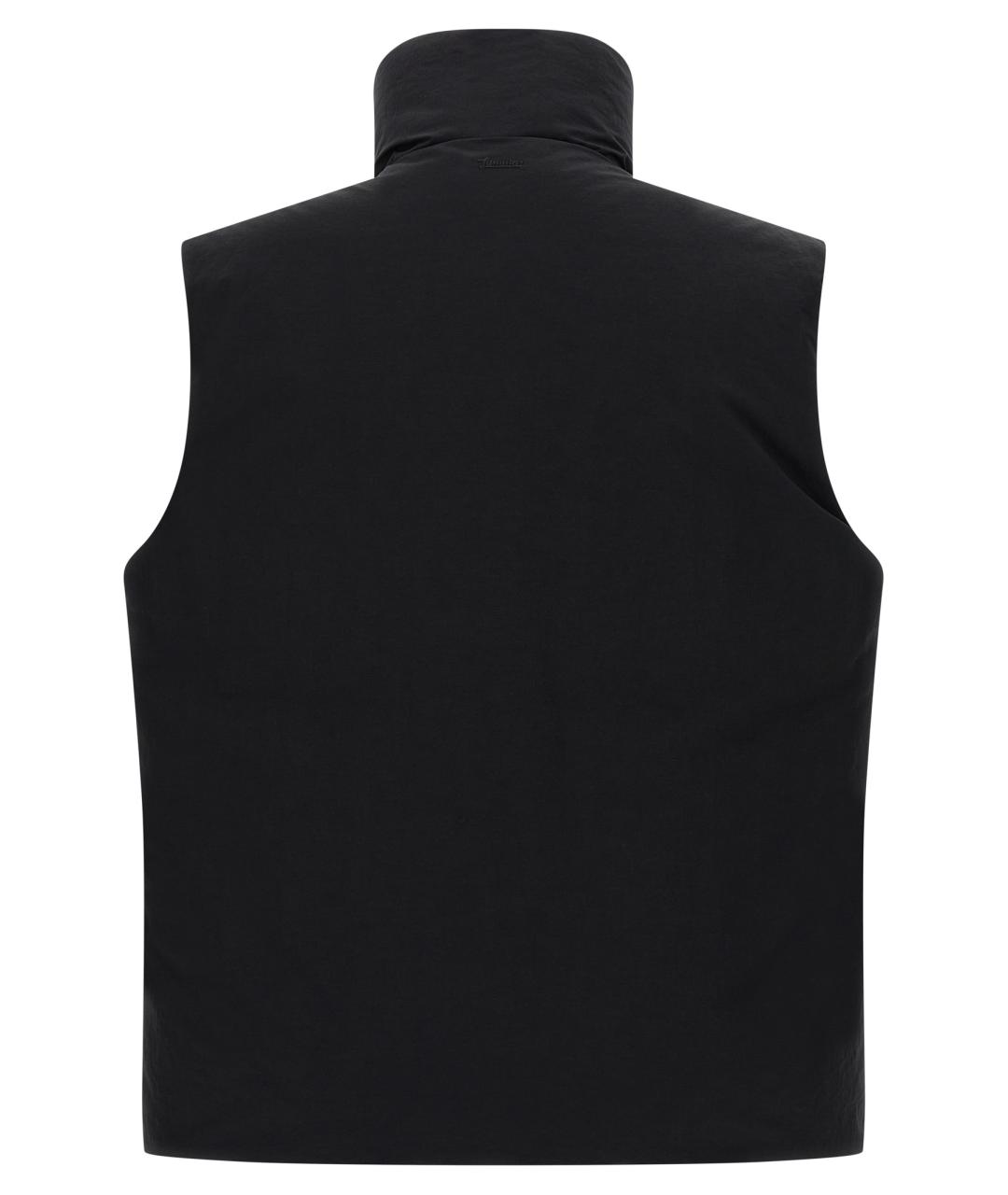 LAMINAR Черный полиэстеровый жилет, фото 2