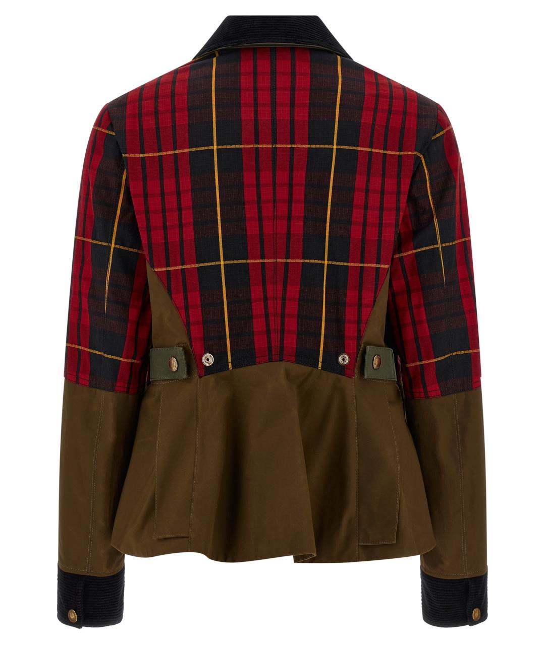 ALEXANDER MCQUEEN Мульти хлопковая куртка, фото 2