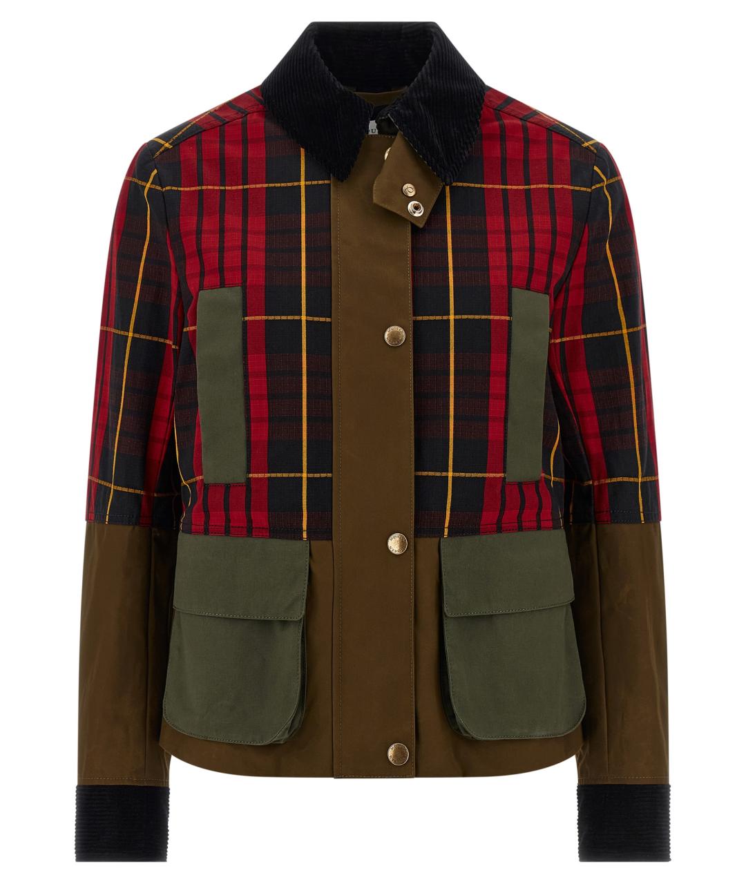 ALEXANDER MCQUEEN Мульти хлопковая куртка, фото 1