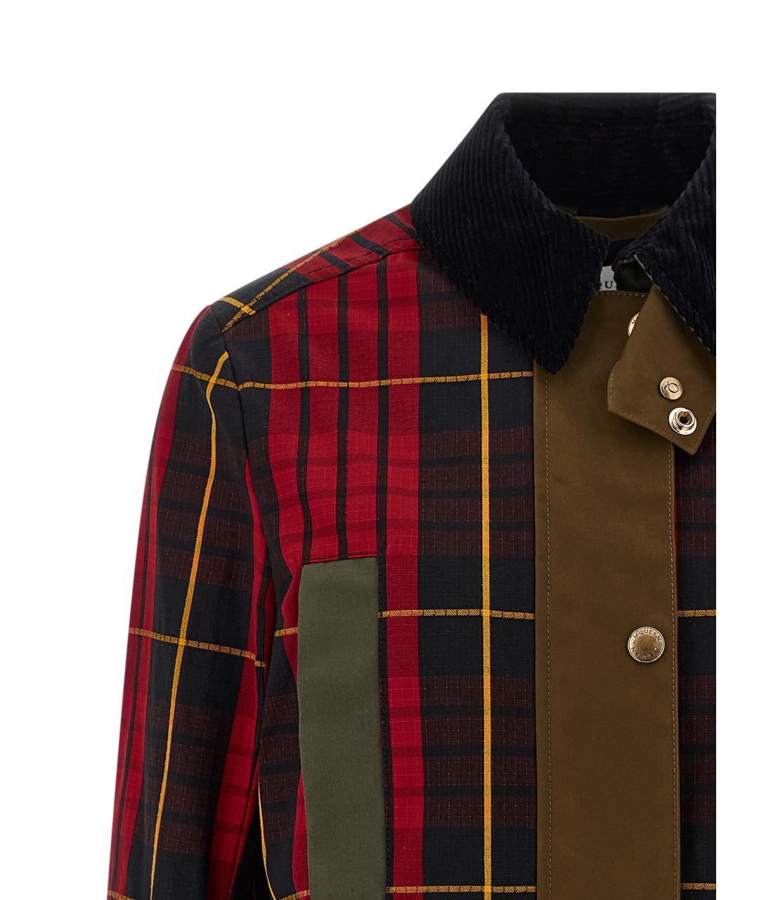 ALEXANDER MCQUEEN Мульти хлопковая куртка, фото 3