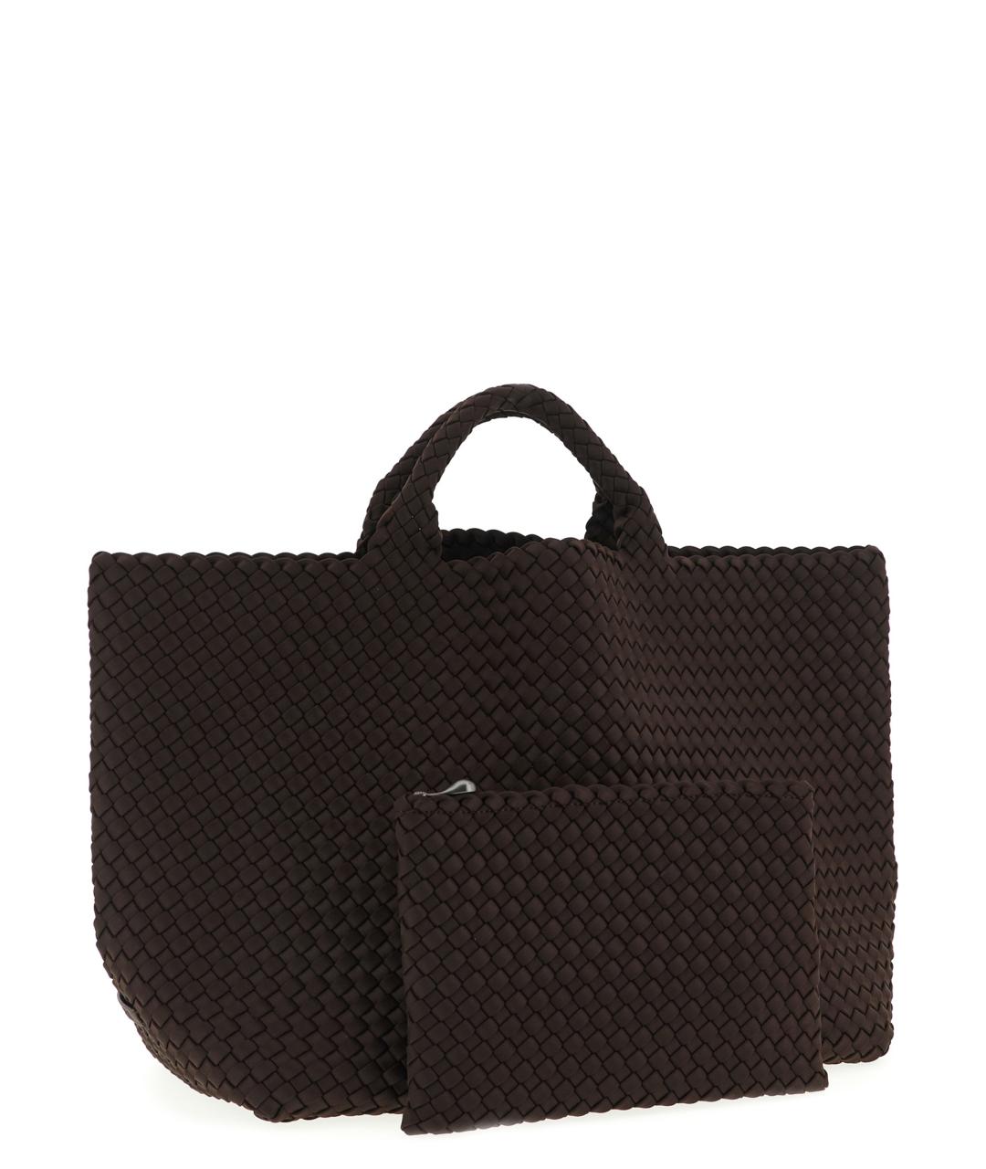 NAGHEDI Коричневая сумка тоут, фото 3