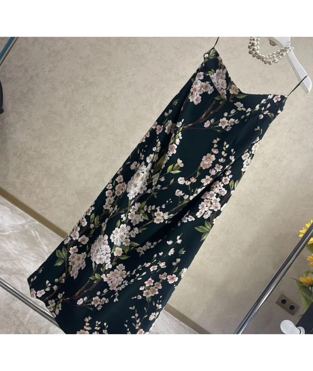 DOLCE&GABBANA Черная юбка макси, фото 2