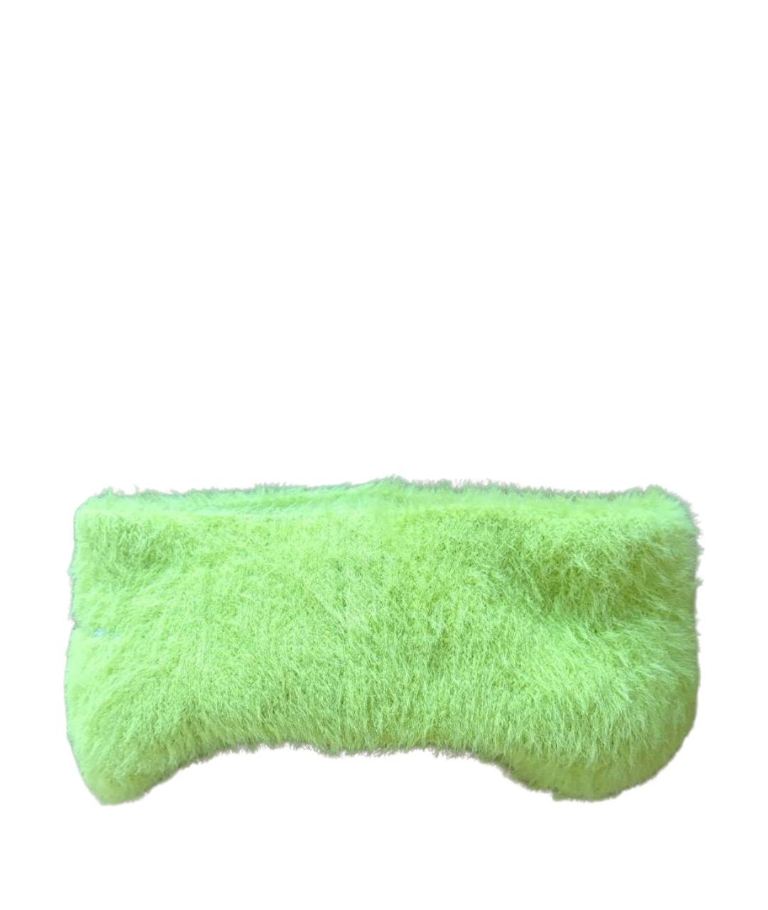 JACQUEMUS Салатовая повязка на голову, фото 2