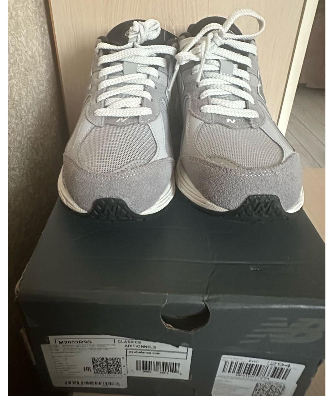 NEW BALANCE Серые резиновые кроссовки, фото 5