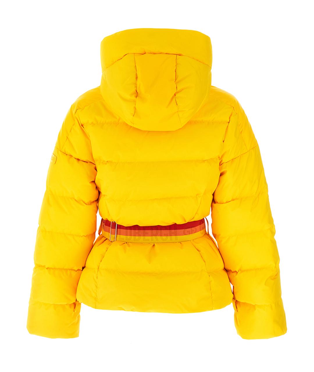 Goldbergh Желтый полиэстеровый пуховик, фото 3