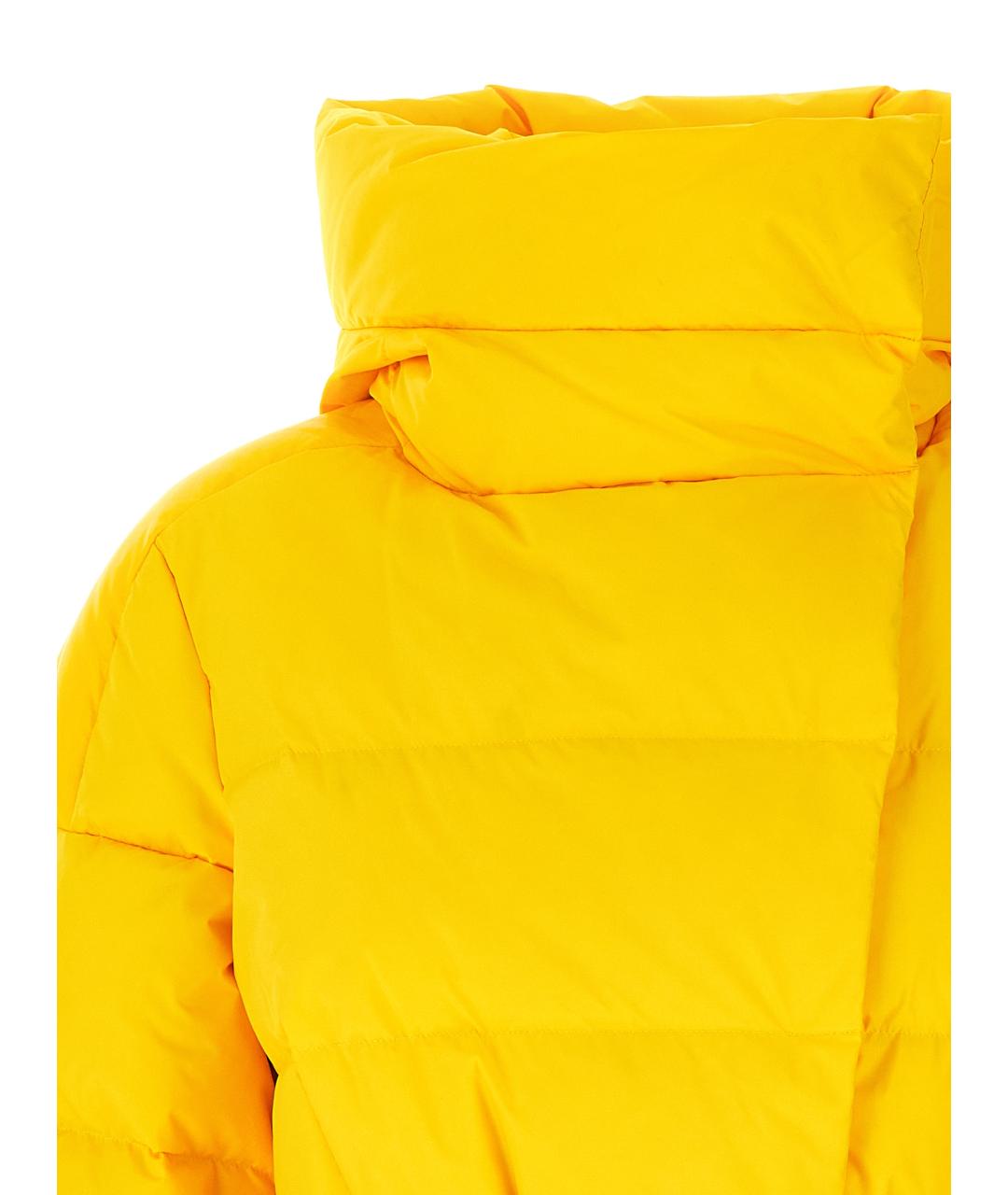 Goldbergh Желтый полиэстеровый пуховик, фото 4