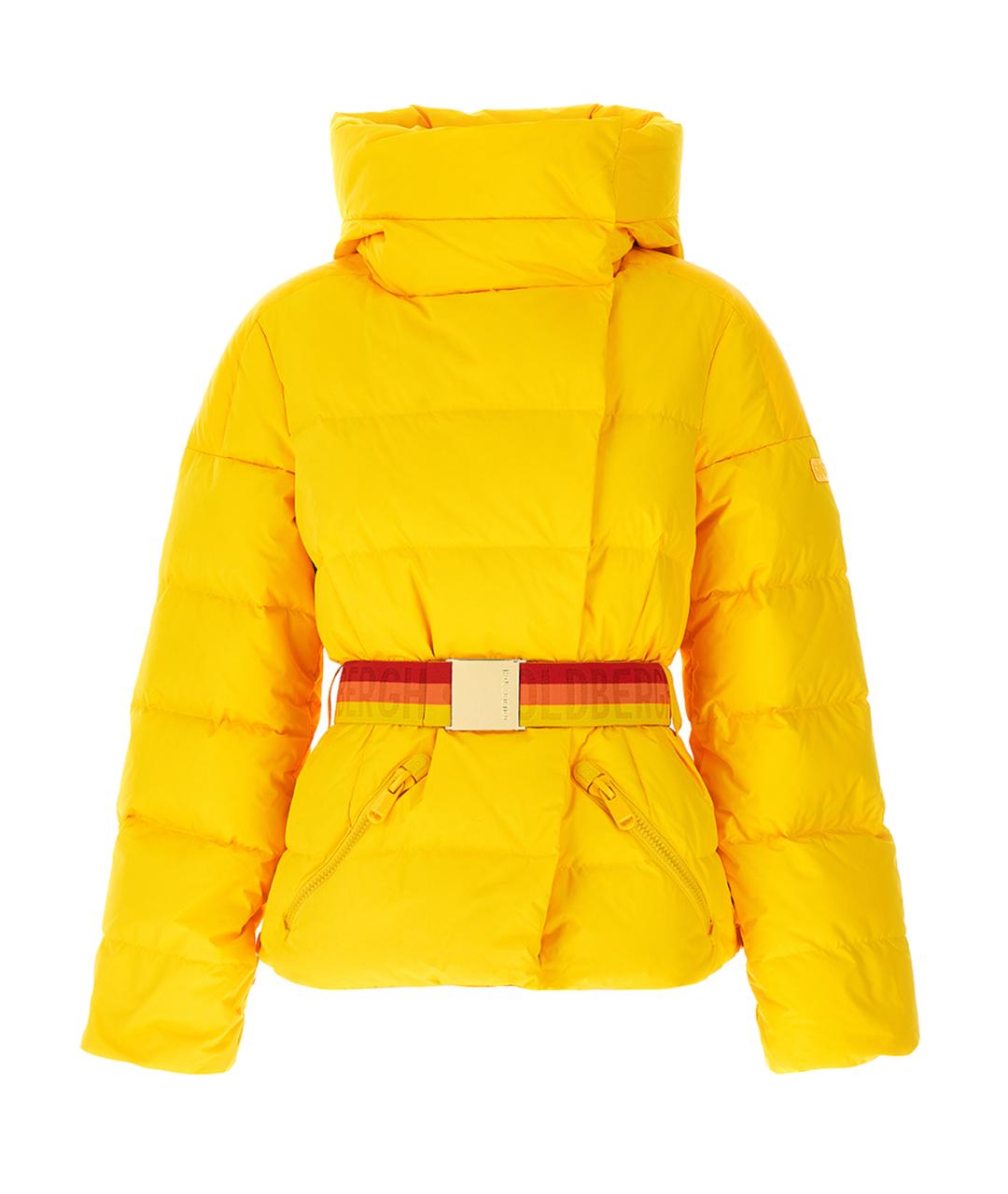 Goldbergh Желтый полиэстеровый пуховик, фото 1