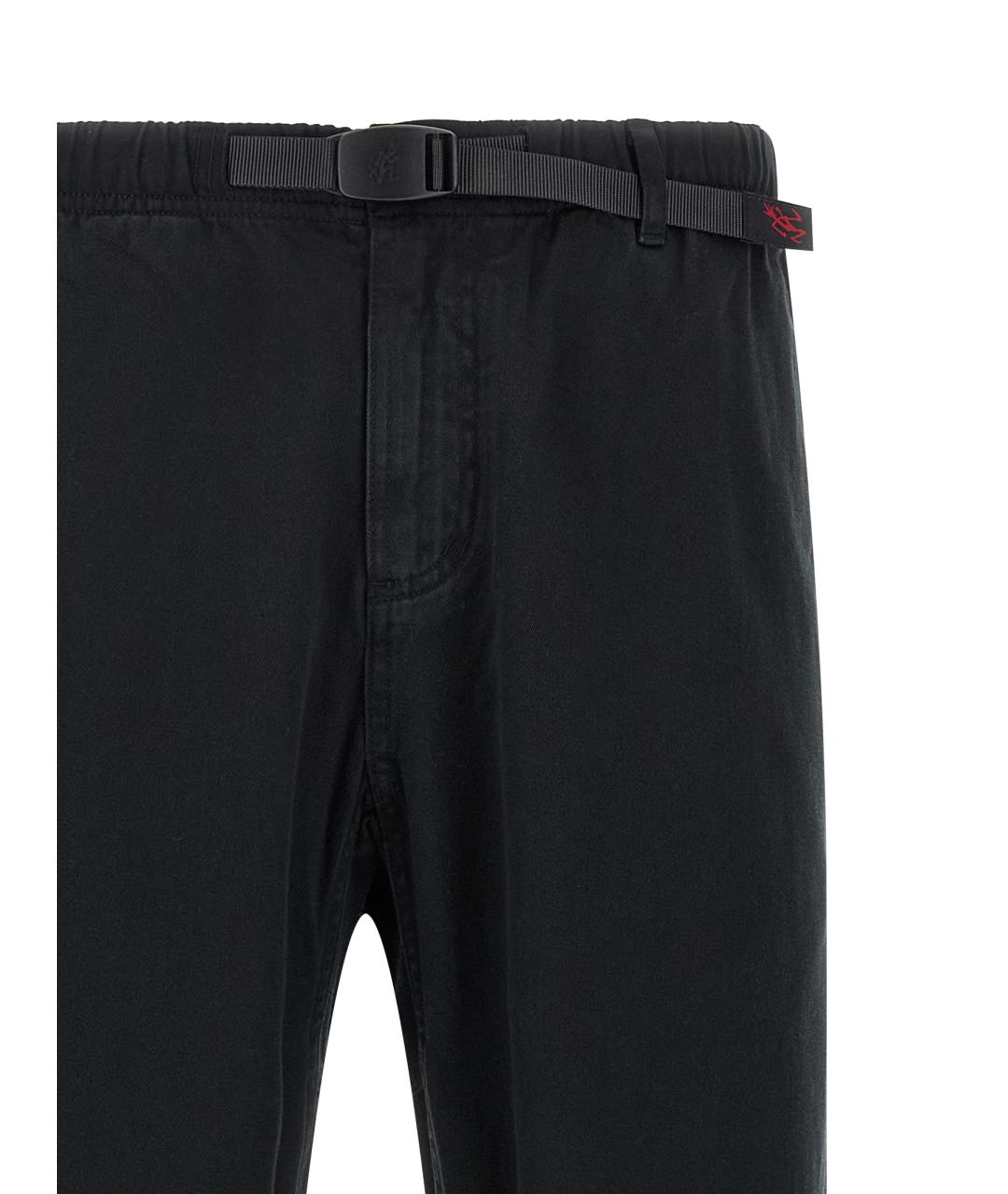 GRAMICCI Черные хлопковые повседневные брюки, фото 3