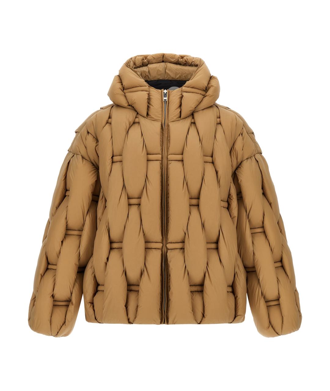 RAXXY Бежевый полиамидовый пуховик, фото 1