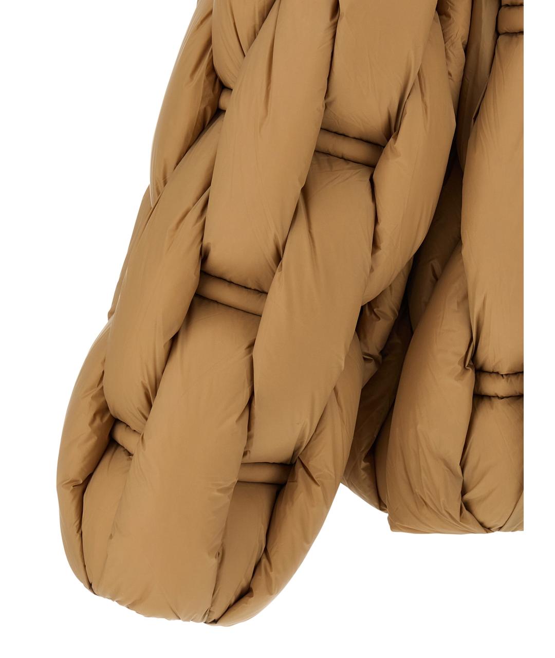 RAXXY Бежевый полиамидовый пуховик, фото 4