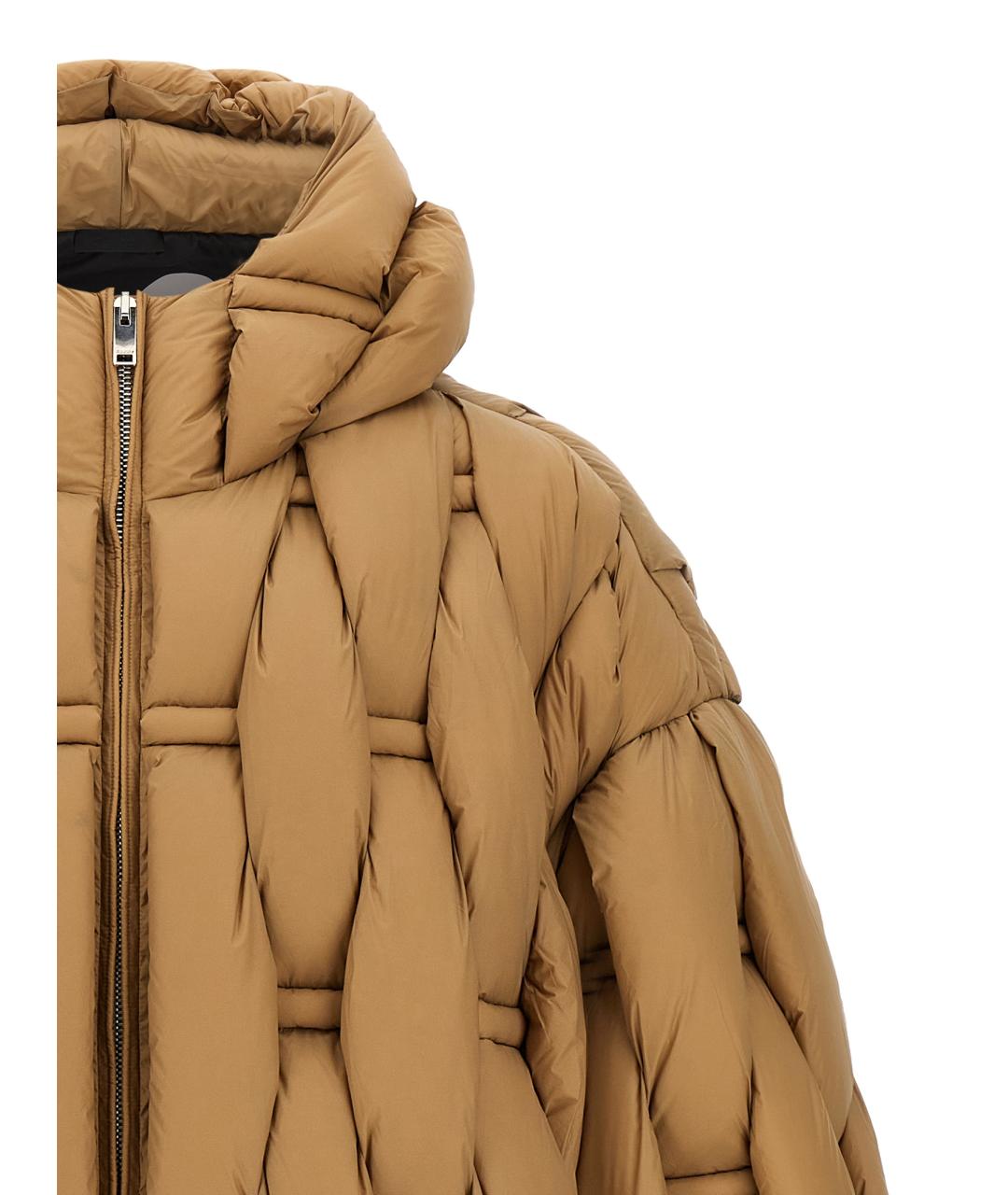 RAXXY Бежевый полиамидовый пуховик, фото 3