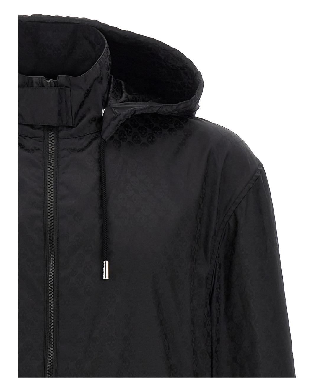 ALEXANDER MCQUEEN Черная полиамидовая куртка, фото 4