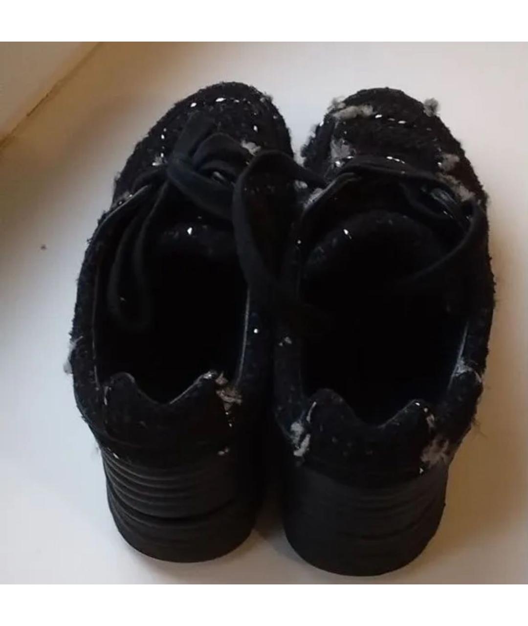 CHANEL Черные кроссовки, фото 6