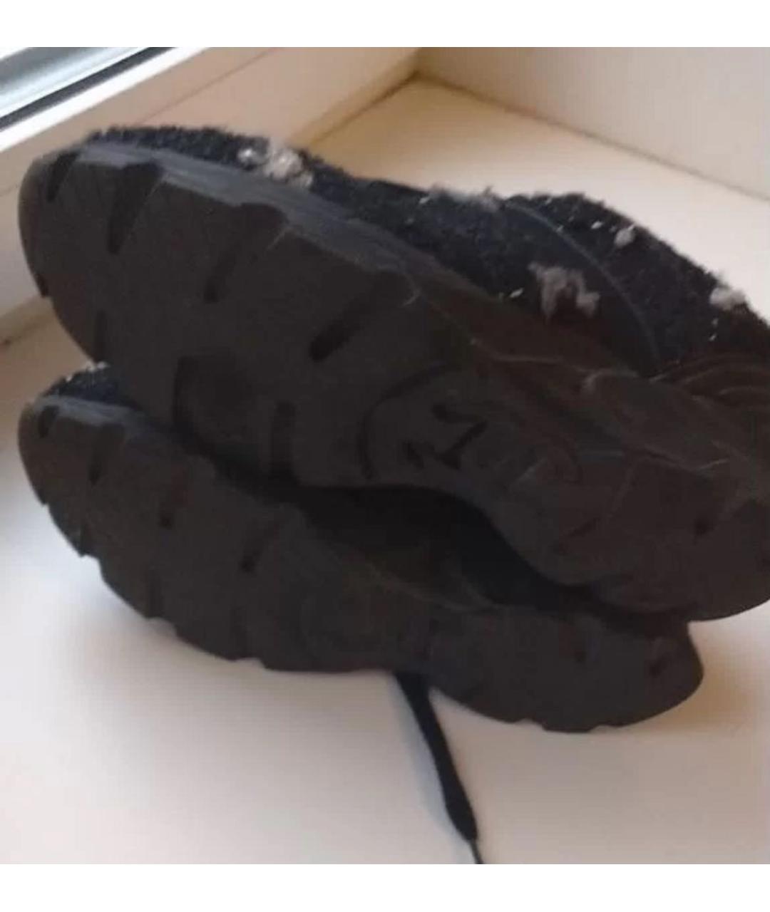 CHANEL Черные кроссовки, фото 4