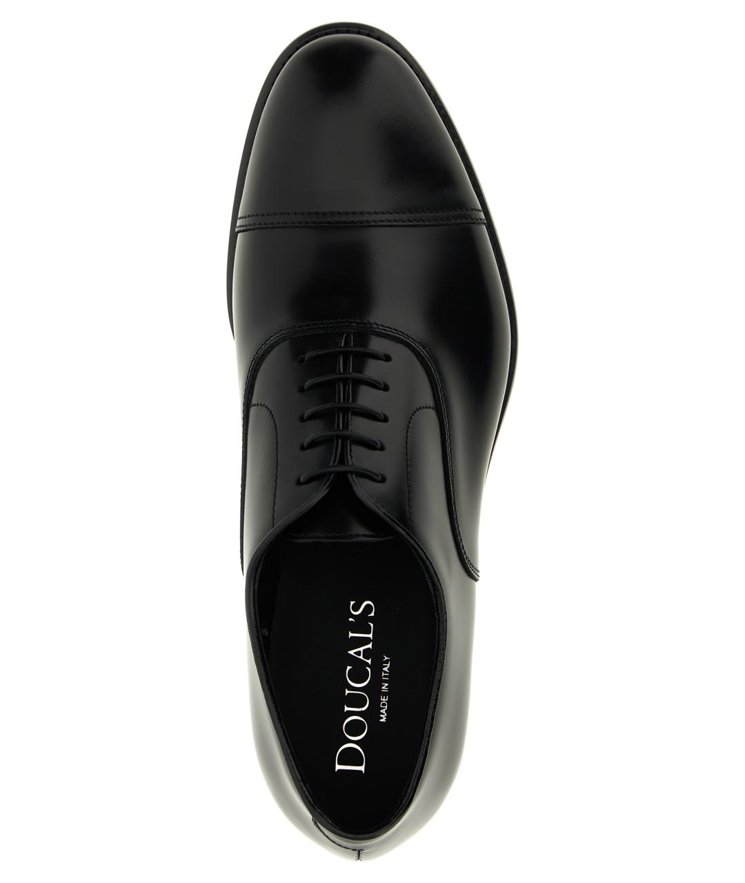 DOUCAL'S Черные туфли из лакированной кожи, фото 4