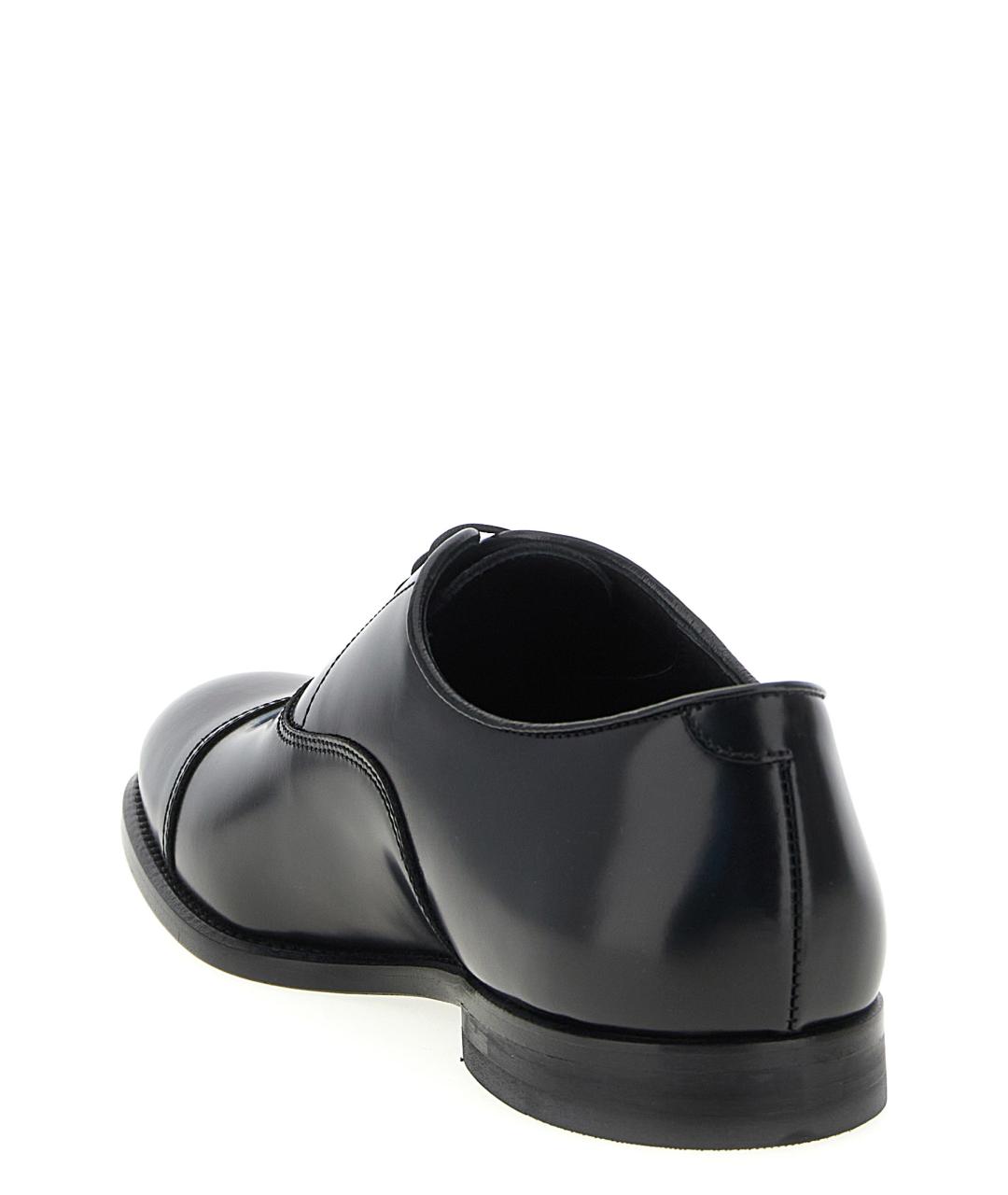 DOUCAL'S Черные туфли из лакированной кожи, фото 3