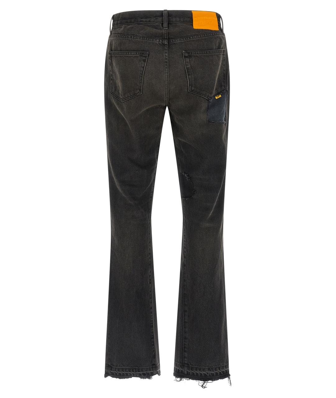 Gallery Dept Черные хлопковые прямые джинсы, фото 2