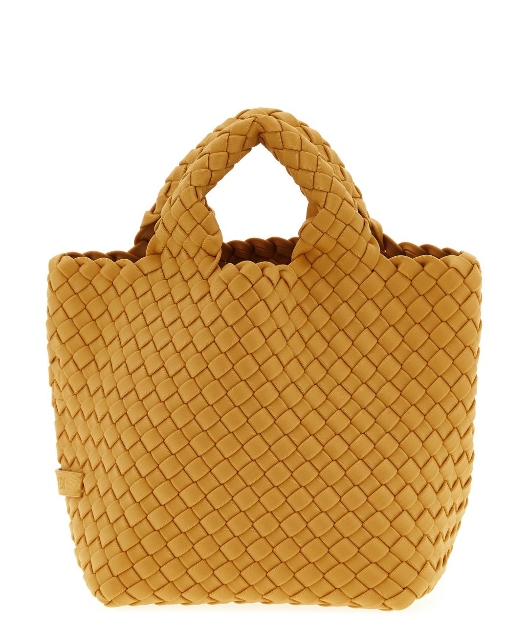 NAGHEDI Желтая сумка тоут, фото 1