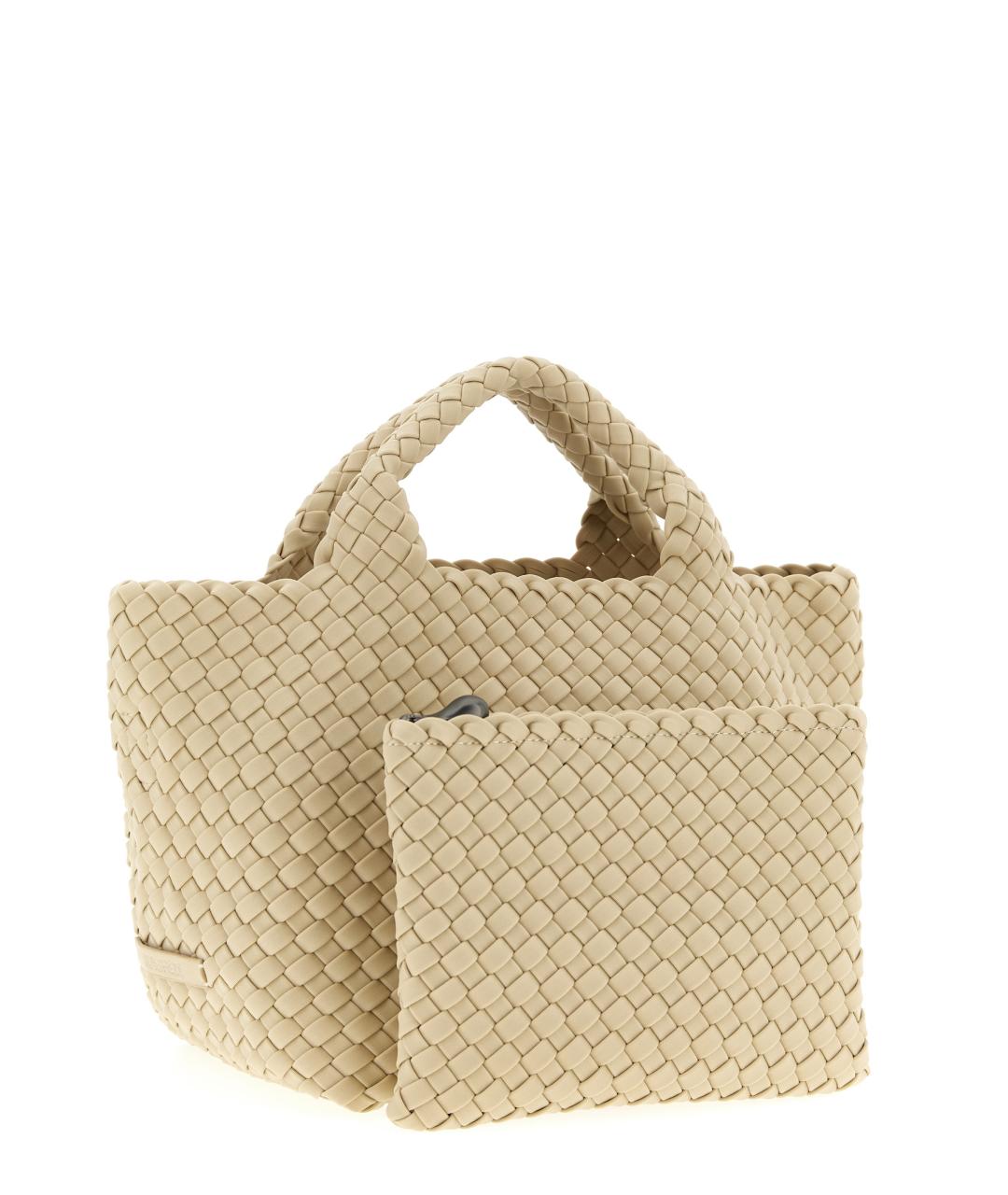 NAGHEDI Бежевая сумка тоут, фото 3