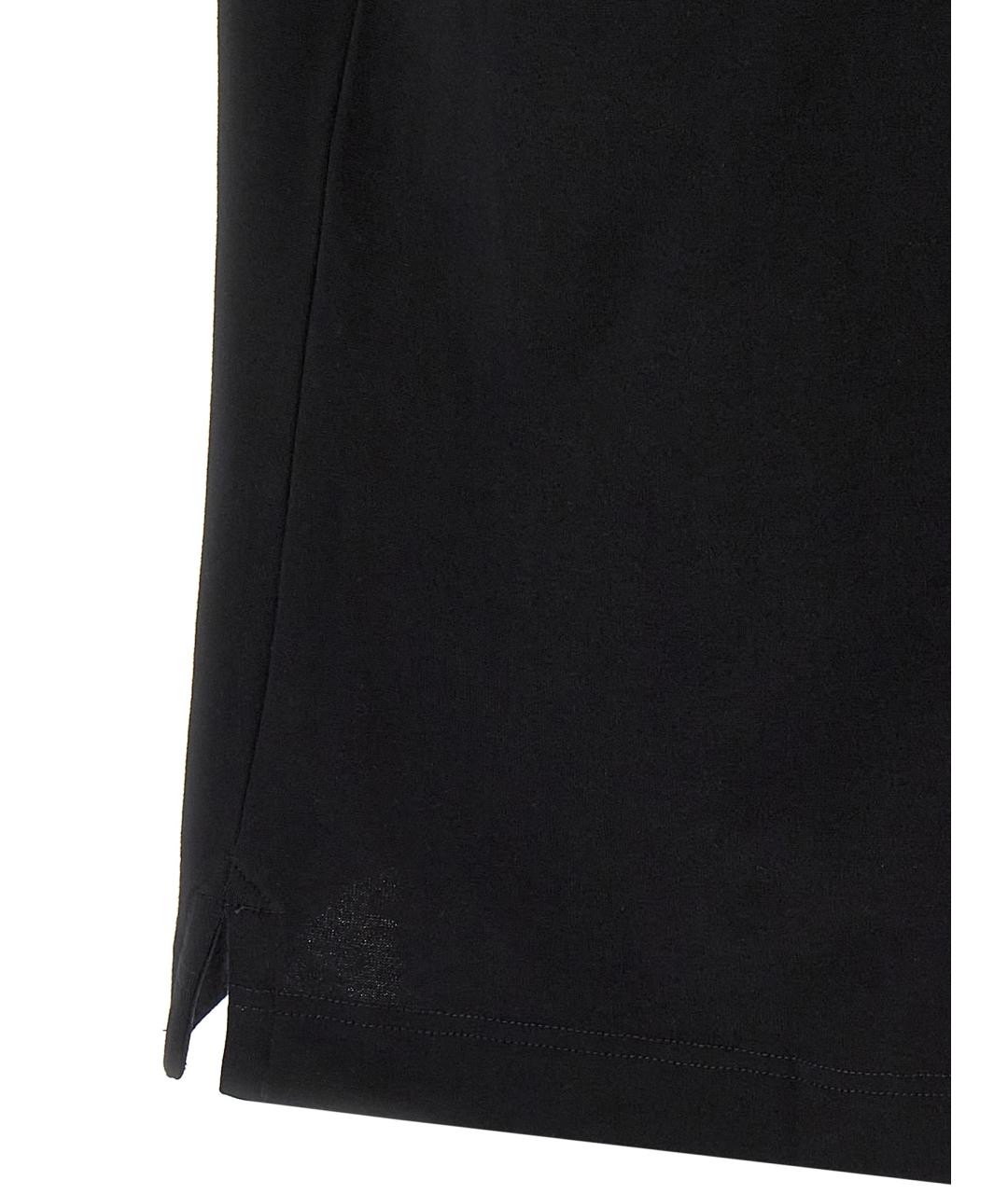 ALEXANDER MCQUEEN Черная хлопковая футболка, фото 4