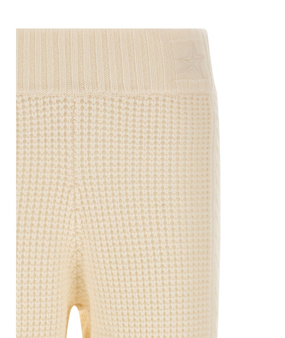 PERFECT MOMENT Белые шерстяные прямые брюки, фото 4