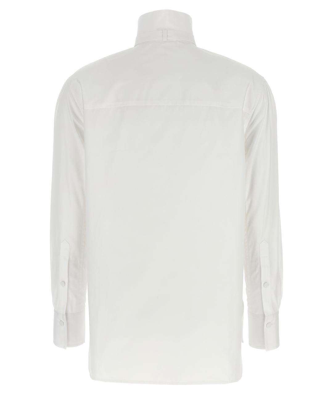 ALEXANDER MCQUEEN Белая хлопковая рубашка, фото 2