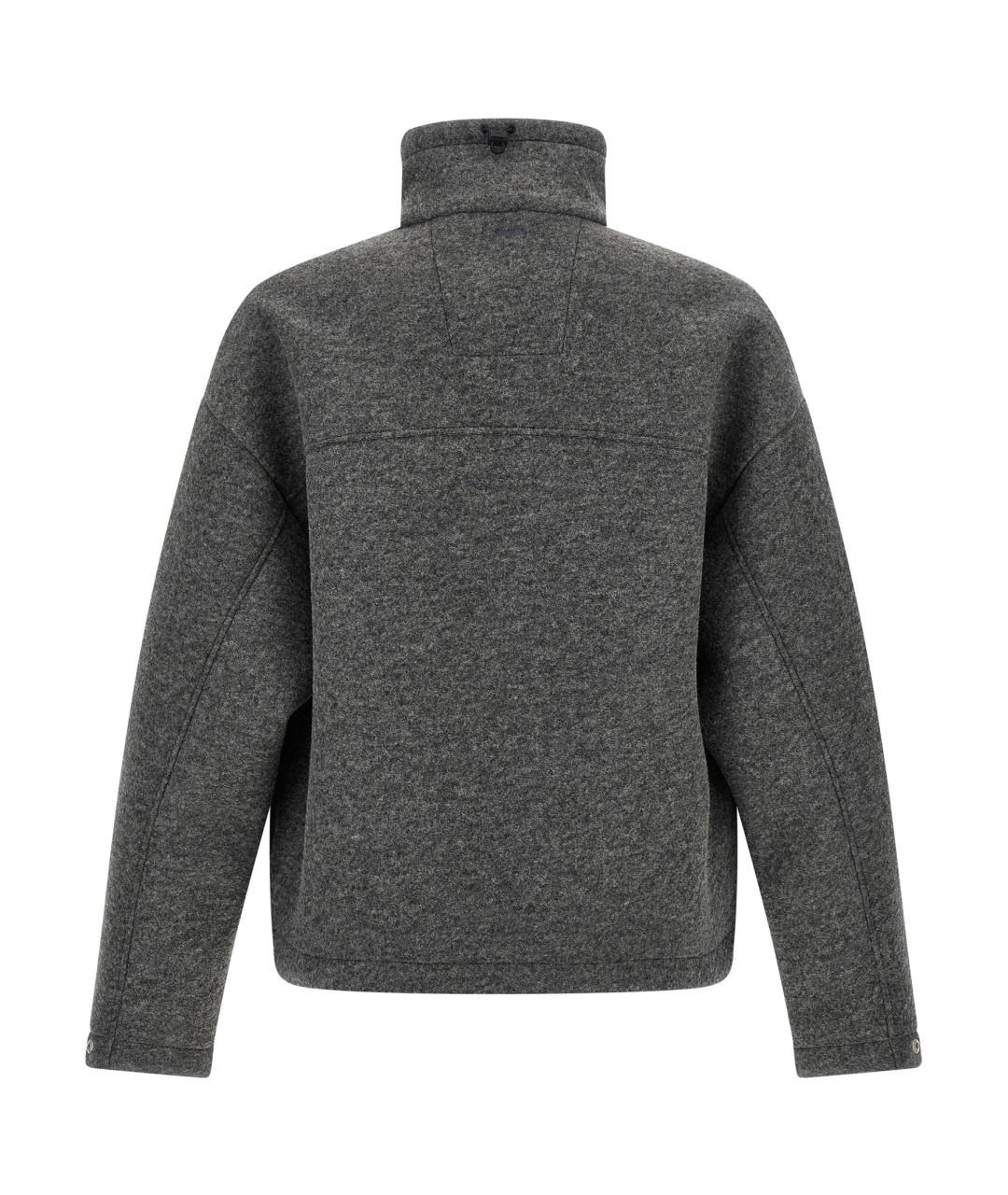 LAMINAR Серая полиэстеровая куртка, фото 2