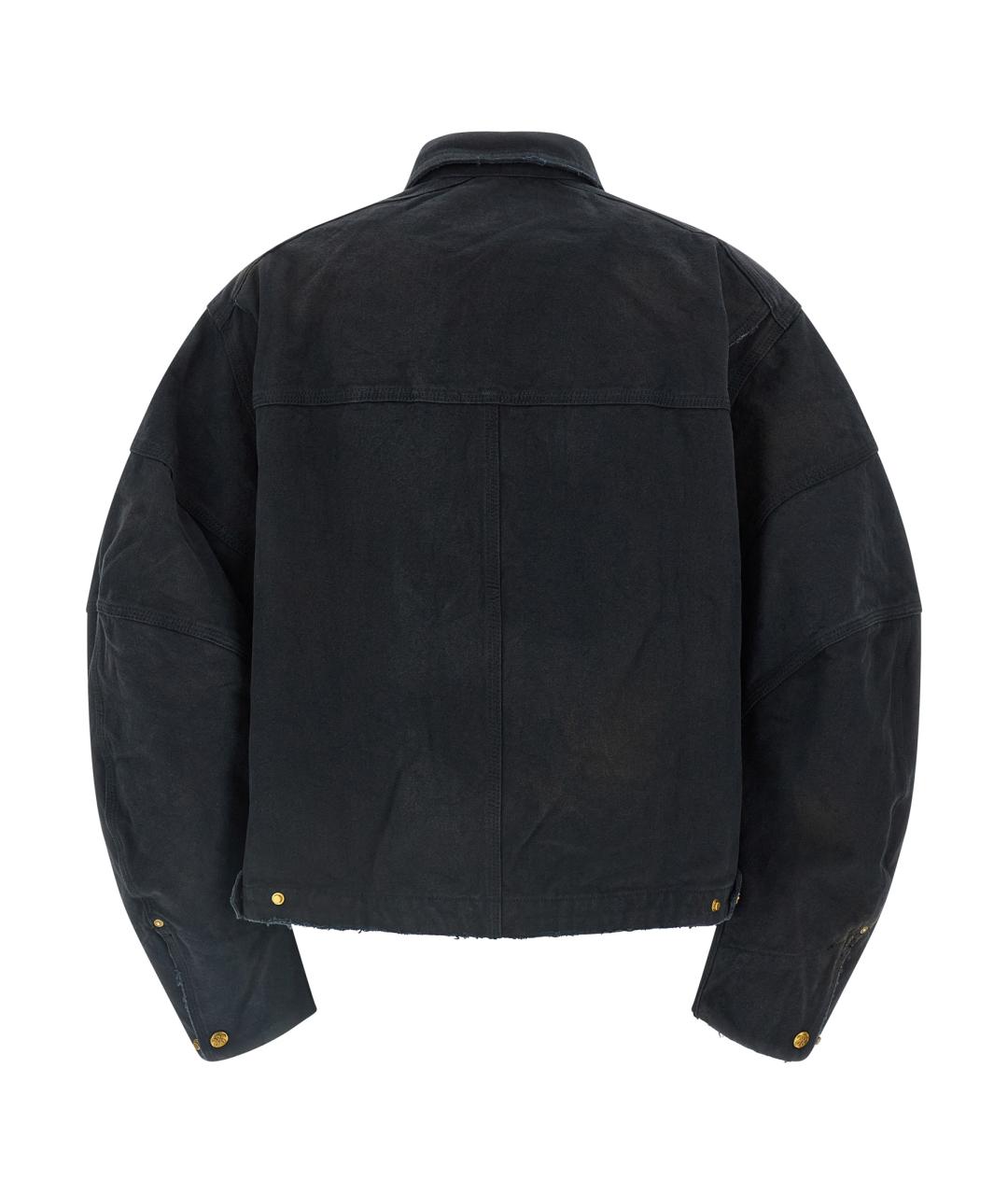 WILLY CHAVARRIA Черная хлопковая куртка, фото 2