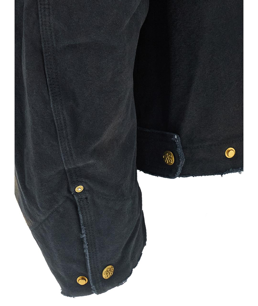 WILLY CHAVARRIA Черная хлопковая куртка, фото 4