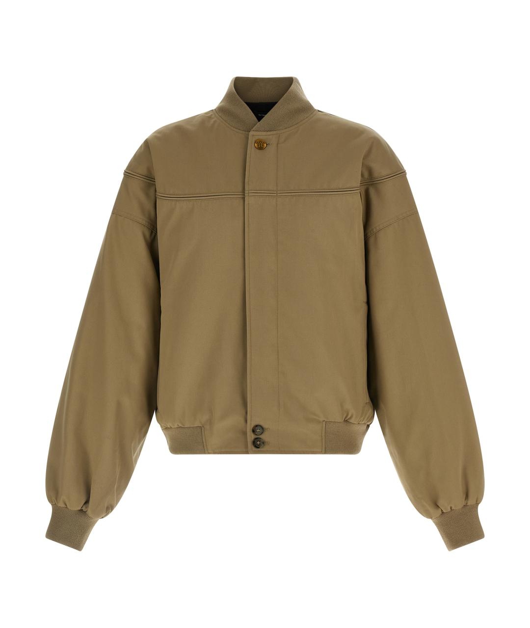 WILLY CHAVARRIA Бежевая полиэстеровая куртка, фото 1