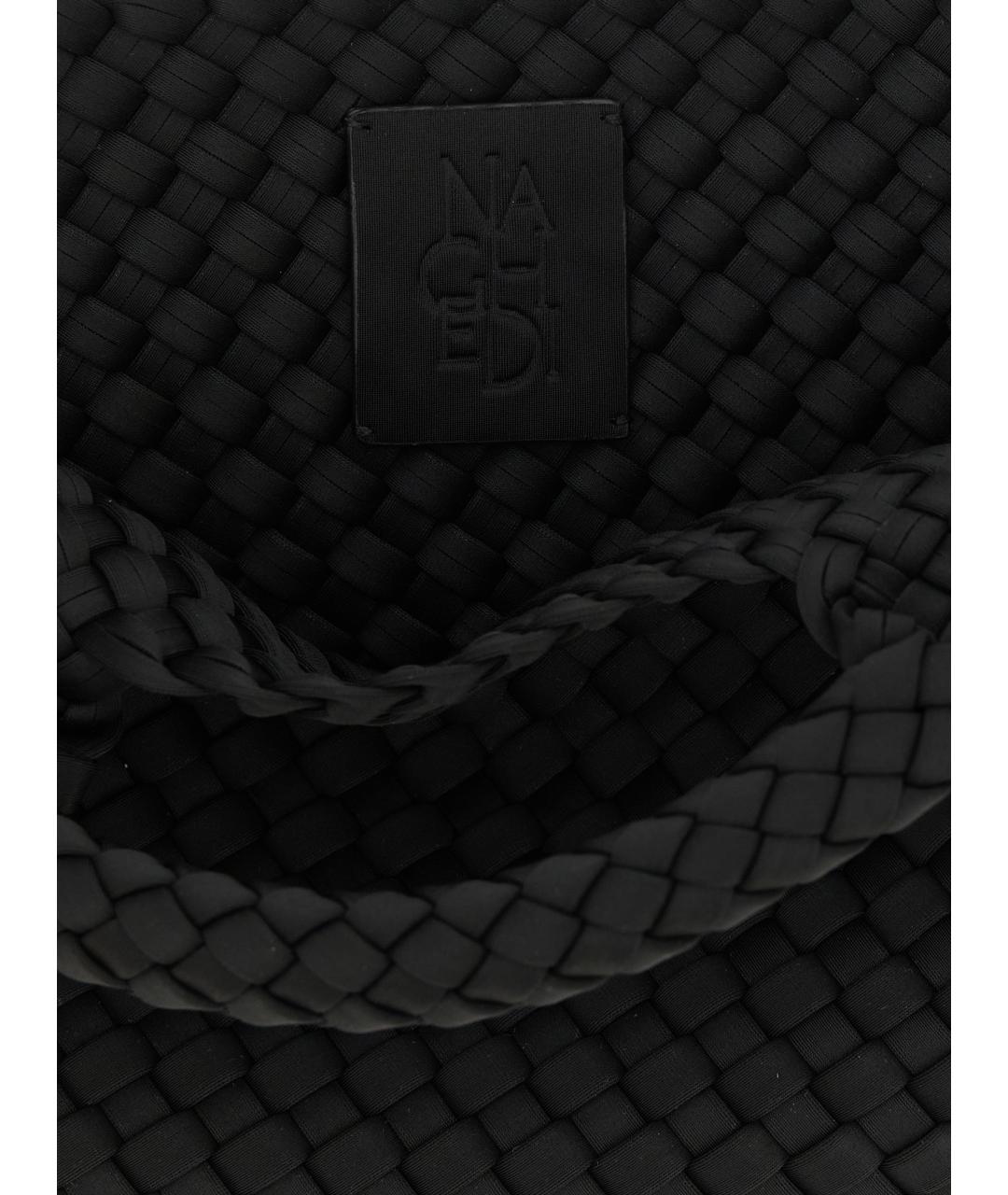 NAGHEDI Черная сумка тоут, фото 4