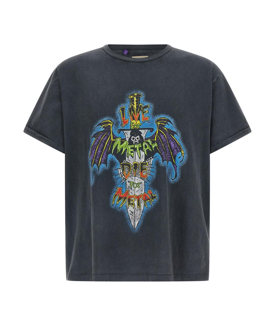 Gallery Dept Черная хлопковая футболка, фото 1