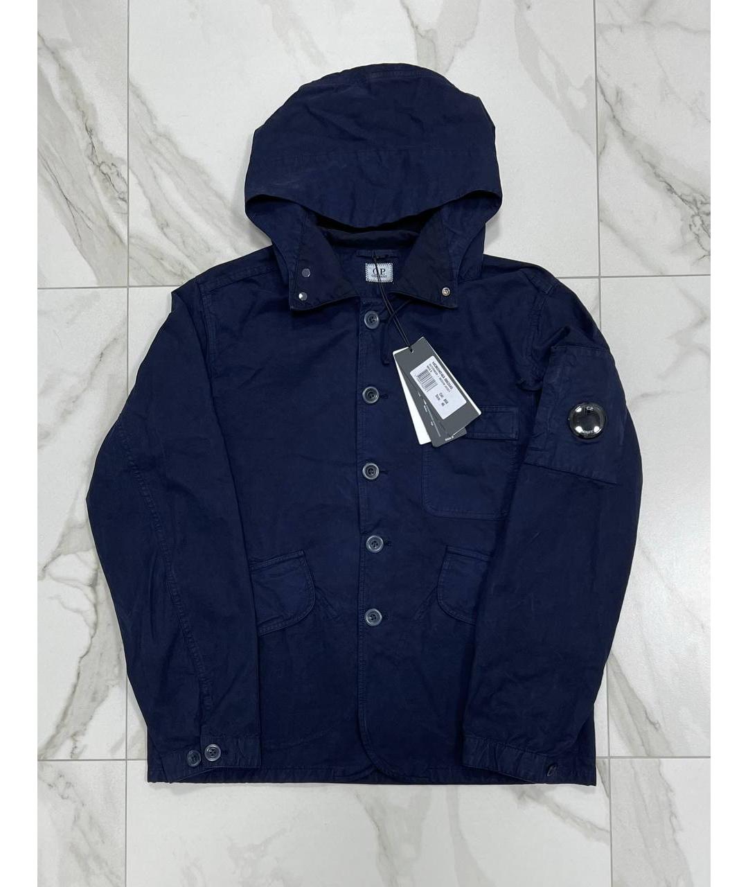 CP COMPANY Темно-синяя хлопковая куртка, фото 10