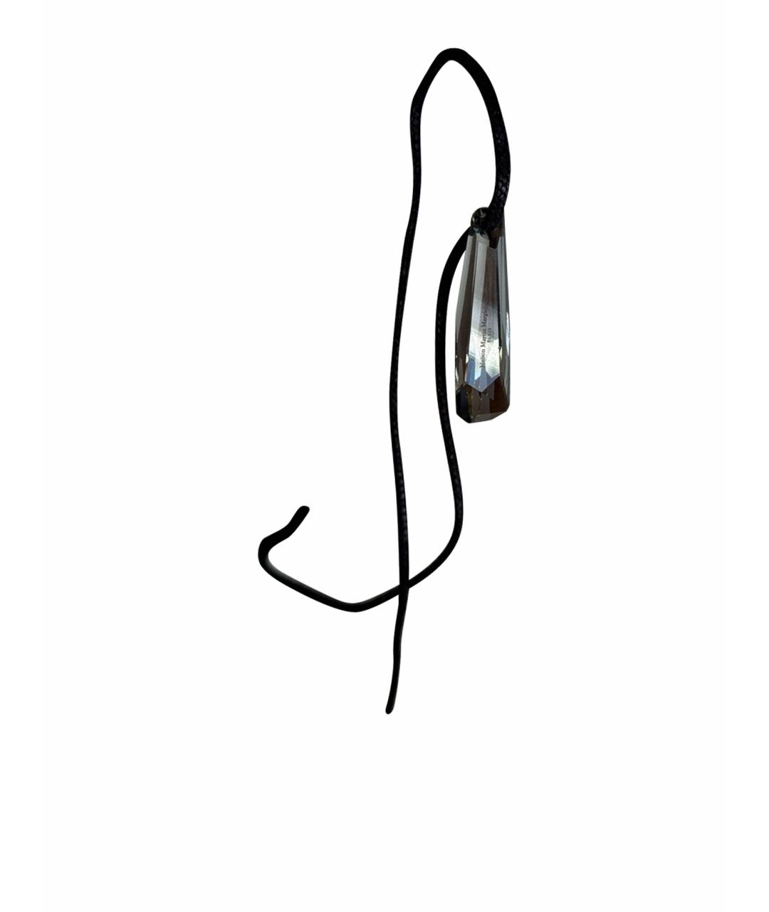 MAISON MARGIELA Антрацитовый стеклянный кулон, фото 1