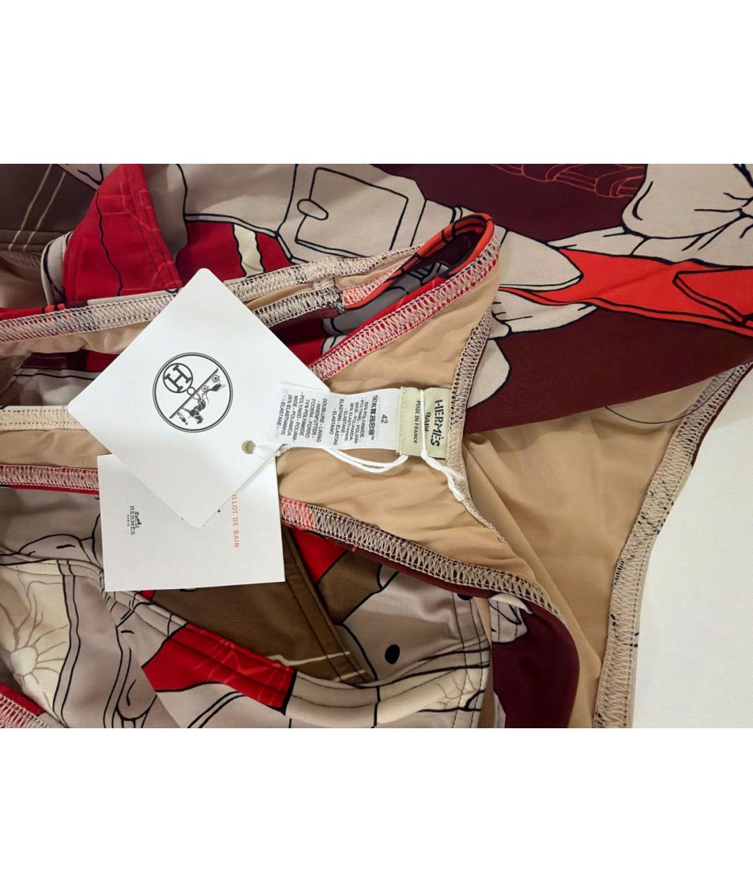 HERMES Мульти полиамидовый купальник, фото 5